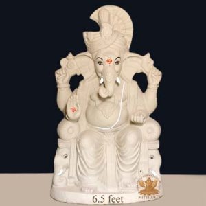 Clay Ganesha 6.5 Feet